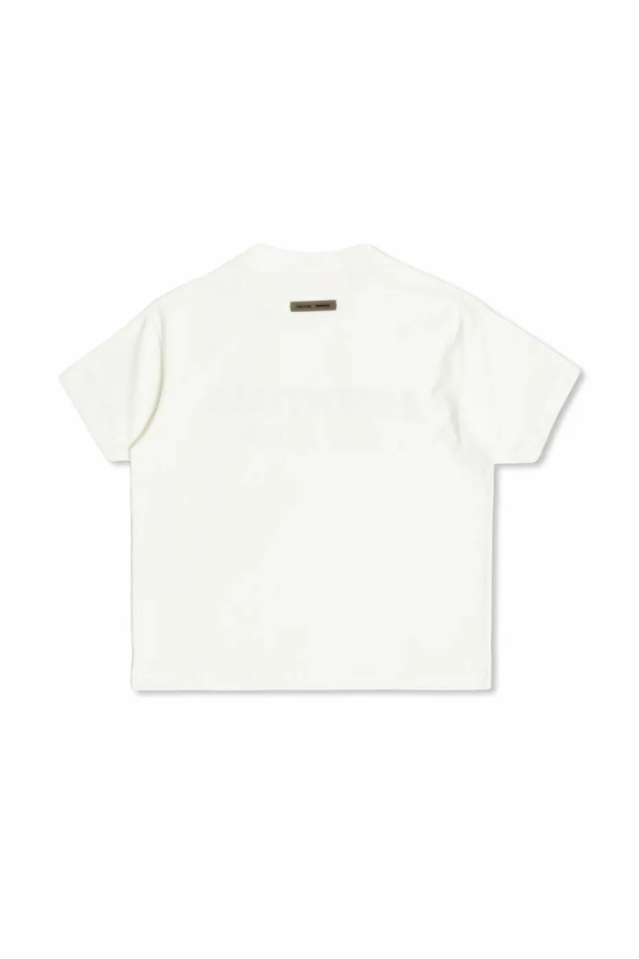 Fear Of God Essentials Kids BIAŁY T-shirt z logo