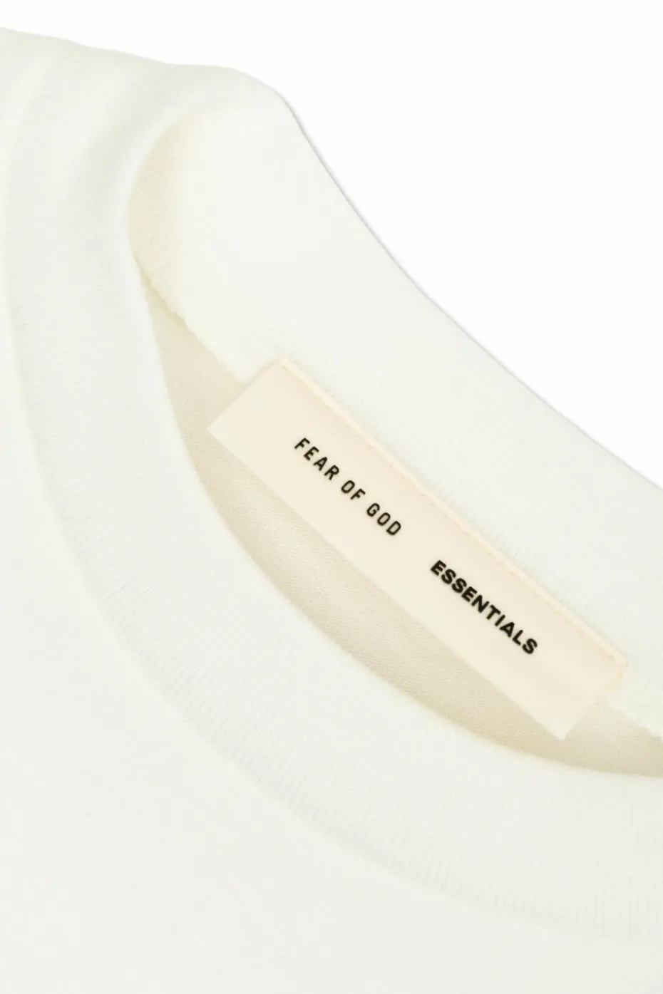 Fear Of God Essentials Kids BIAŁY T-shirt z logo