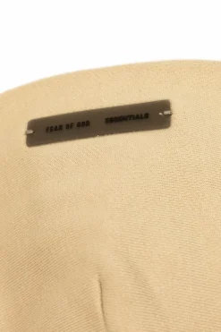 Fear Of God Essentials Kids beżowy Bluza z logo