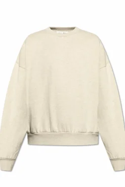 Fear Of God Essentials kremowy Bluza z logo