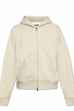 Fear Of God Essentials kremowy Bluza z logo