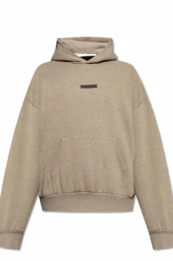 Fear Of God Essentials SZARY Bluza z logo