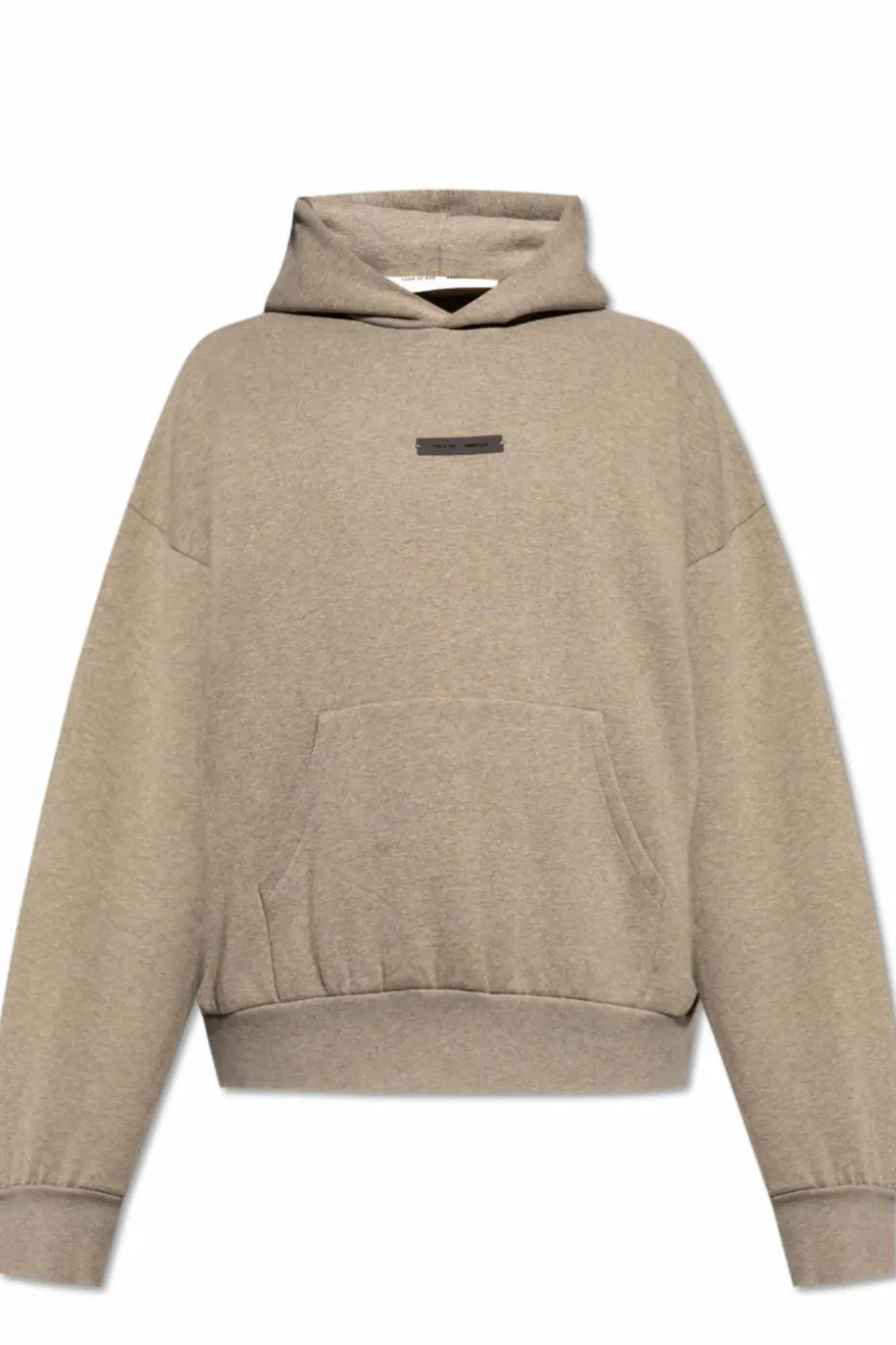 Fear Of God Essentials SZARY Bluza z logo
