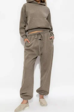 Fear Of God Essentials SZARY Dresowe spodnie