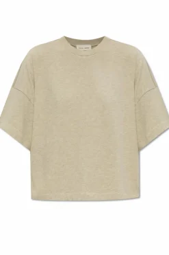 Fear Of God Essentials SZARY T-shirt typu `oversize`