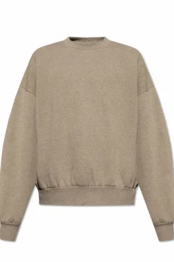 Fear Of God Essentials SZARY Bluza z logo