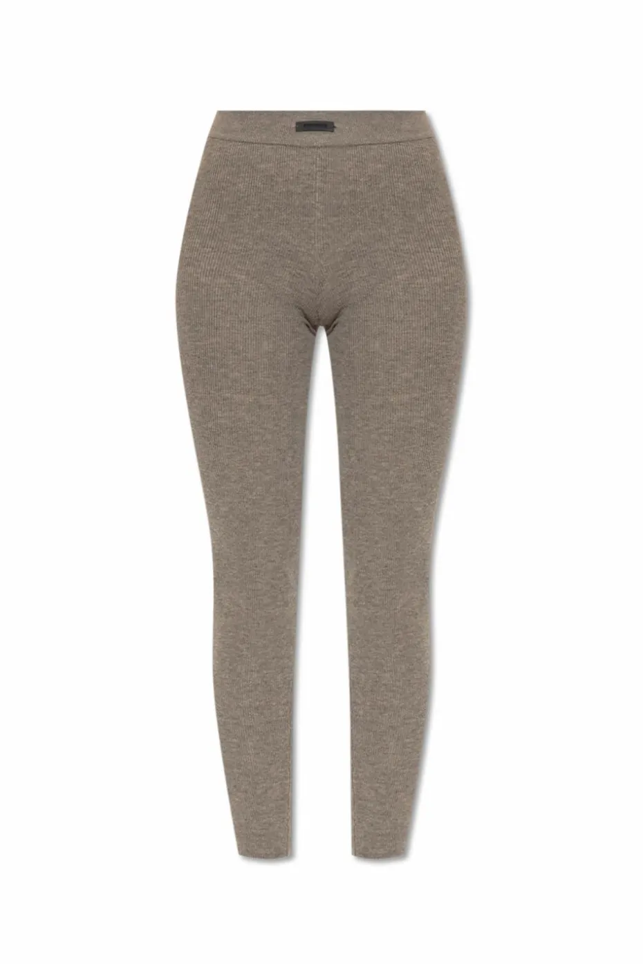 Fear Of God Essentials SZARY Dzianinowe legginsy