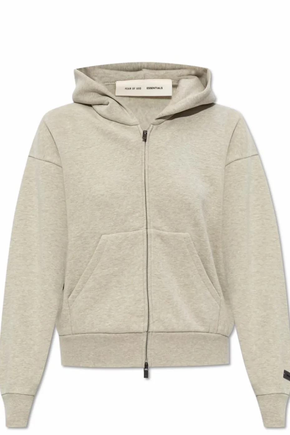 Fear Of God Essentials SZARY Bluza z logo
