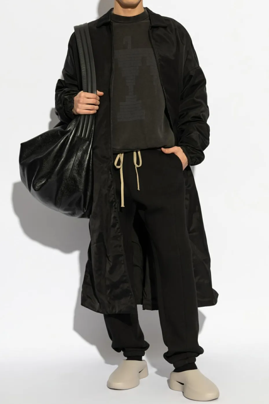 Fear Of God SZARY Bluza z nadrukiem