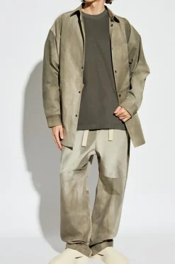 Fear Of God SZARY Koszula z efektem ombre