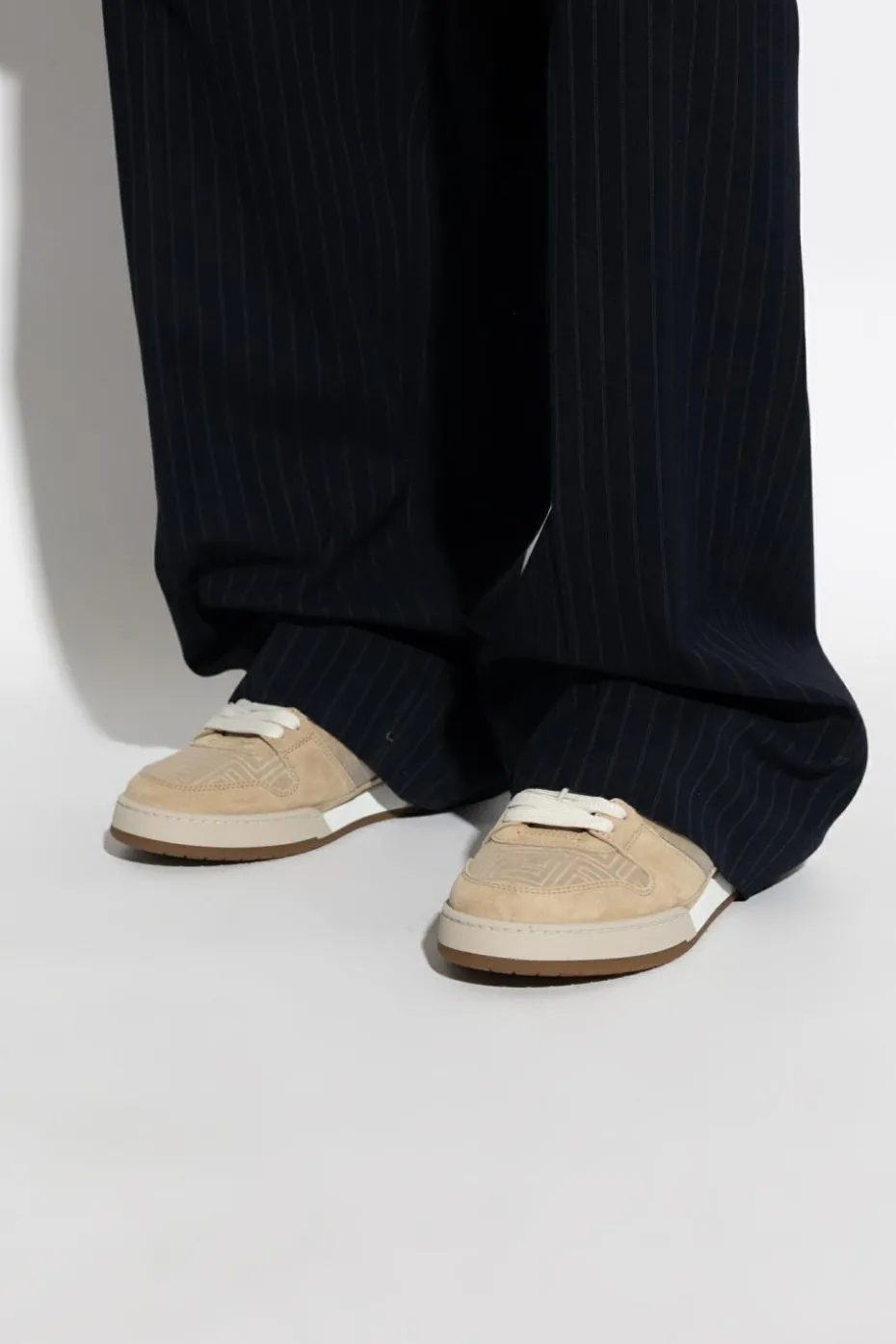 Fendi beżowy Buty sportowe `Match`