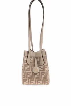 Fendi beżowy Torba do ręki `Origami Mini`