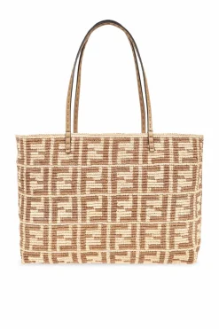 Fendi beżowy Torba `Rool` typu `shopper`