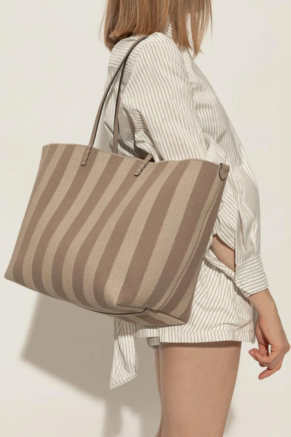 Fendi beżowy Torba typu `shopper`