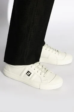 Fendi BIAŁY Buty sportowe `Domino`