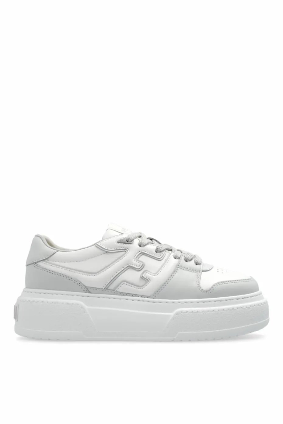 Fendi BIAŁY Buty sportowe `Fendi Match`