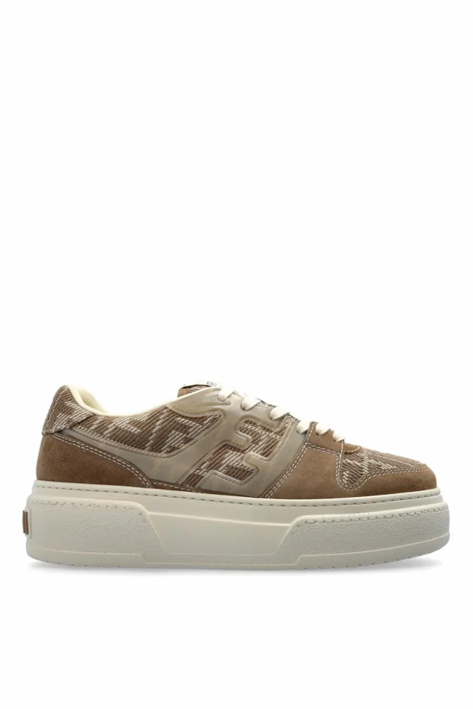 Fendi BRĄZOWY Buty sportowe `Match`
