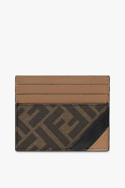 Fendi BRĄZOWY Etui na karty
