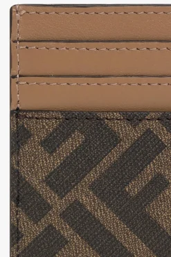 Fendi BRĄZOWY Etui na karty