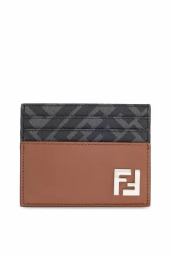 Fendi BRĄZOWY Etui na karty