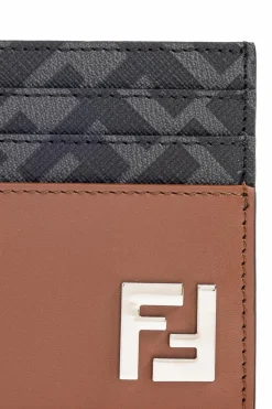 Fendi BRĄZOWY Etui na karty