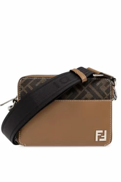 Fendi BRĄZOWY Torba na ramię