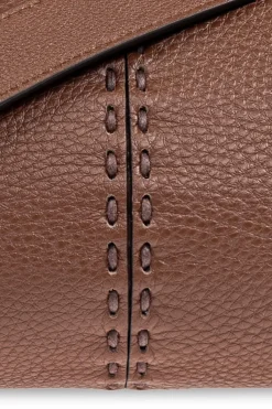 Fendi BRĄZOWY Torba na ramię `Siesta Small`