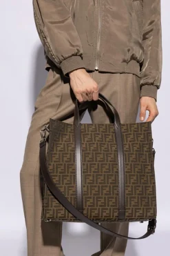 Fendi BRĄZOWY Torba typu ‘shopper’