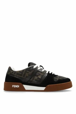 Fendi CZARNY Buty sportowe z logo