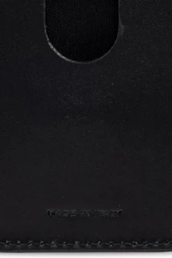 Fendi CZARNY Etui na karty MagSafe