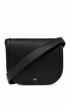 Fendi CZARNY Torba na ramię ‘Roma Chiodo’