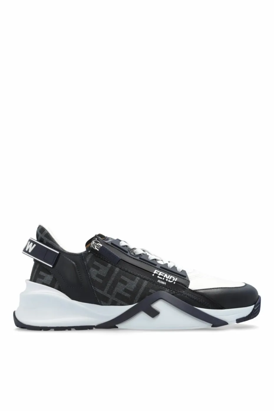 Fendi GRANATOWY Buty sportowe ‘Flow’
