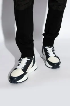 Fendi GRANATOWY Buty sportowe ‘Flow’