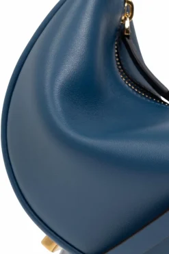 Fendi GRANATOWY Torba do ręki Fendigraphy Mini’