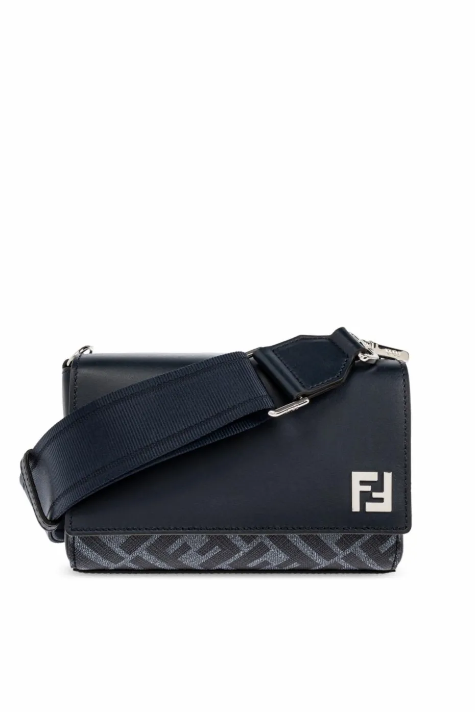 Fendi GRANATOWY Torba na ramię