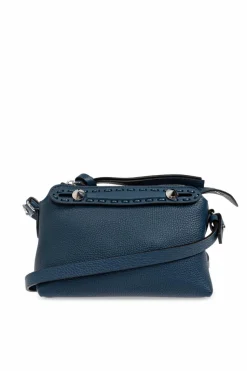 Fendi GRANATOWY Torba na ramię `By The Way Selleria Mini`