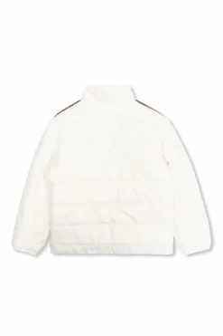 Fendi Kids BIAŁY Dwustronna kurtka