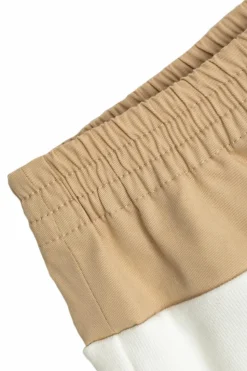 Fendi Kids BIAŁY Spodnie dresowe z kieszenią