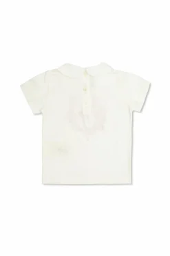 Fendi Kids BIAŁY T-shirt z logo