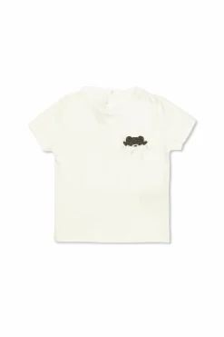 Fendi Kids BIAŁY T-shirt z nadrukiem
