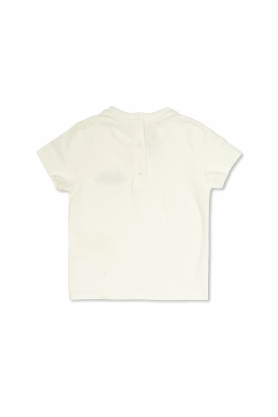 Fendi Kids BIAŁY T-shirt z nadrukiem