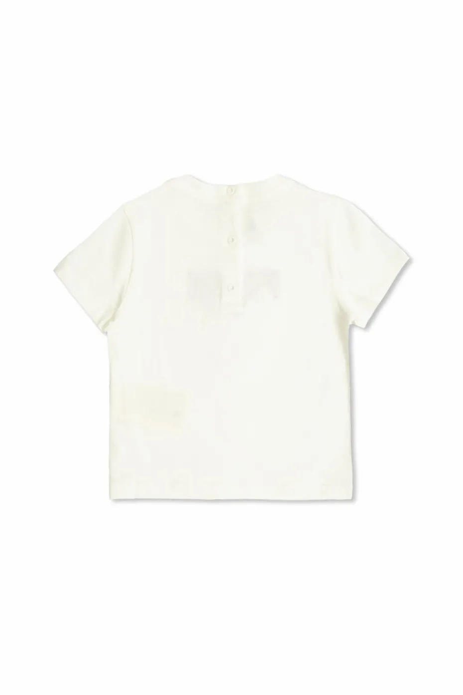 Fendi Kids BIAŁY T-shirt z logo