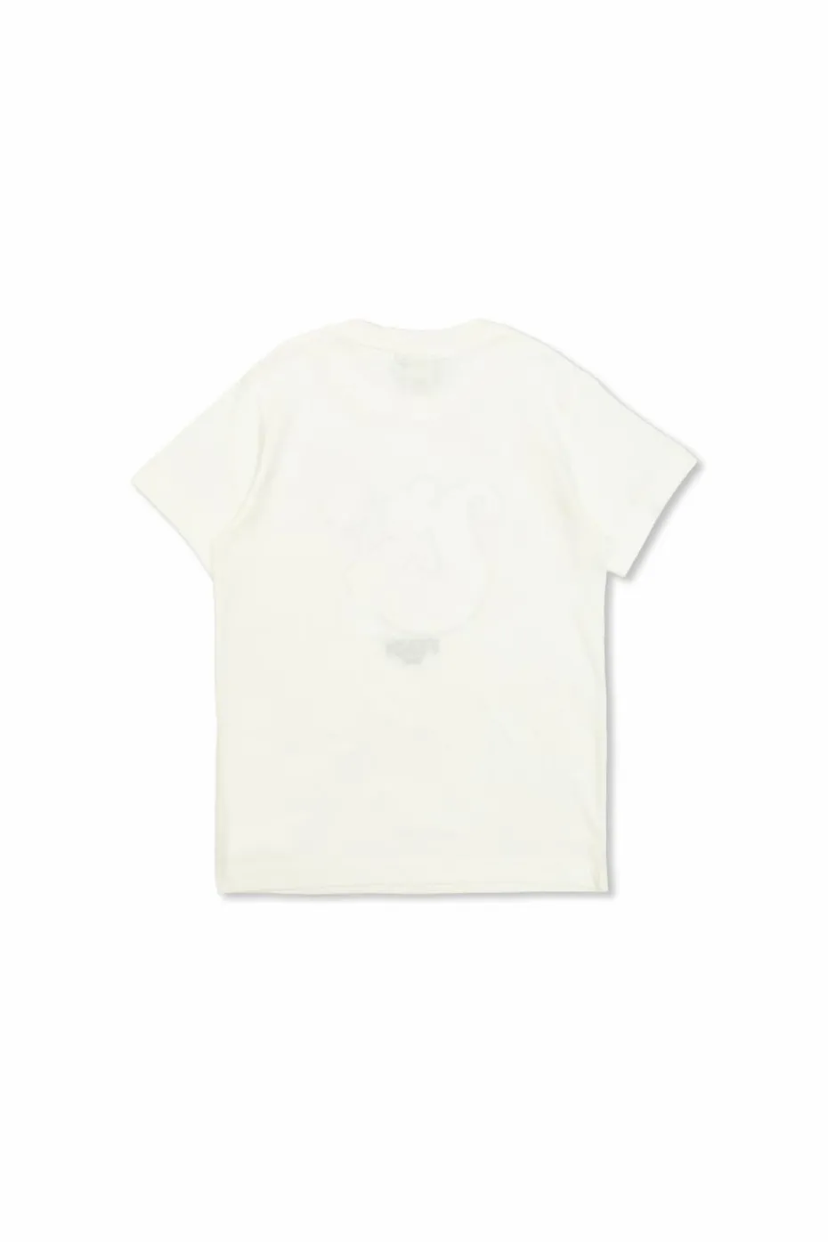 Fendi Kids BIAŁY T-shirt z nadrukiem