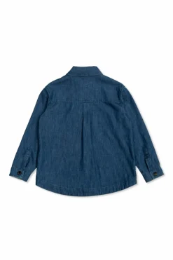 Fendi Kids GRANATOWY Jeansowa koszula