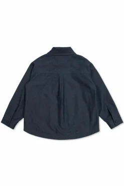 Fendi Kids GRANATOWY Koszula z kieszeniami