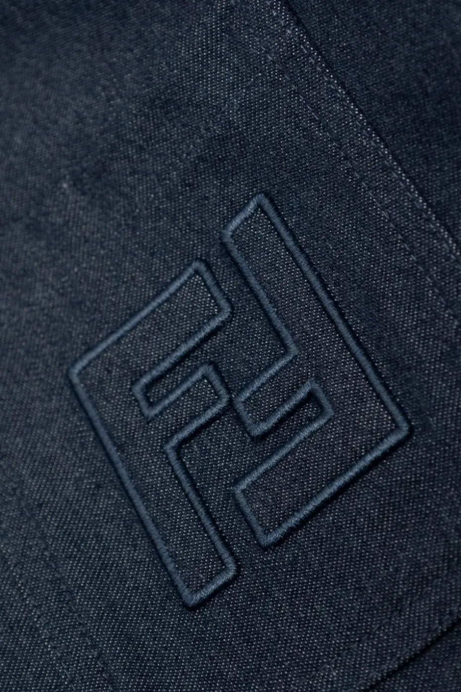 Fendi Kids GRANATOWY Koszula z kieszeniami
