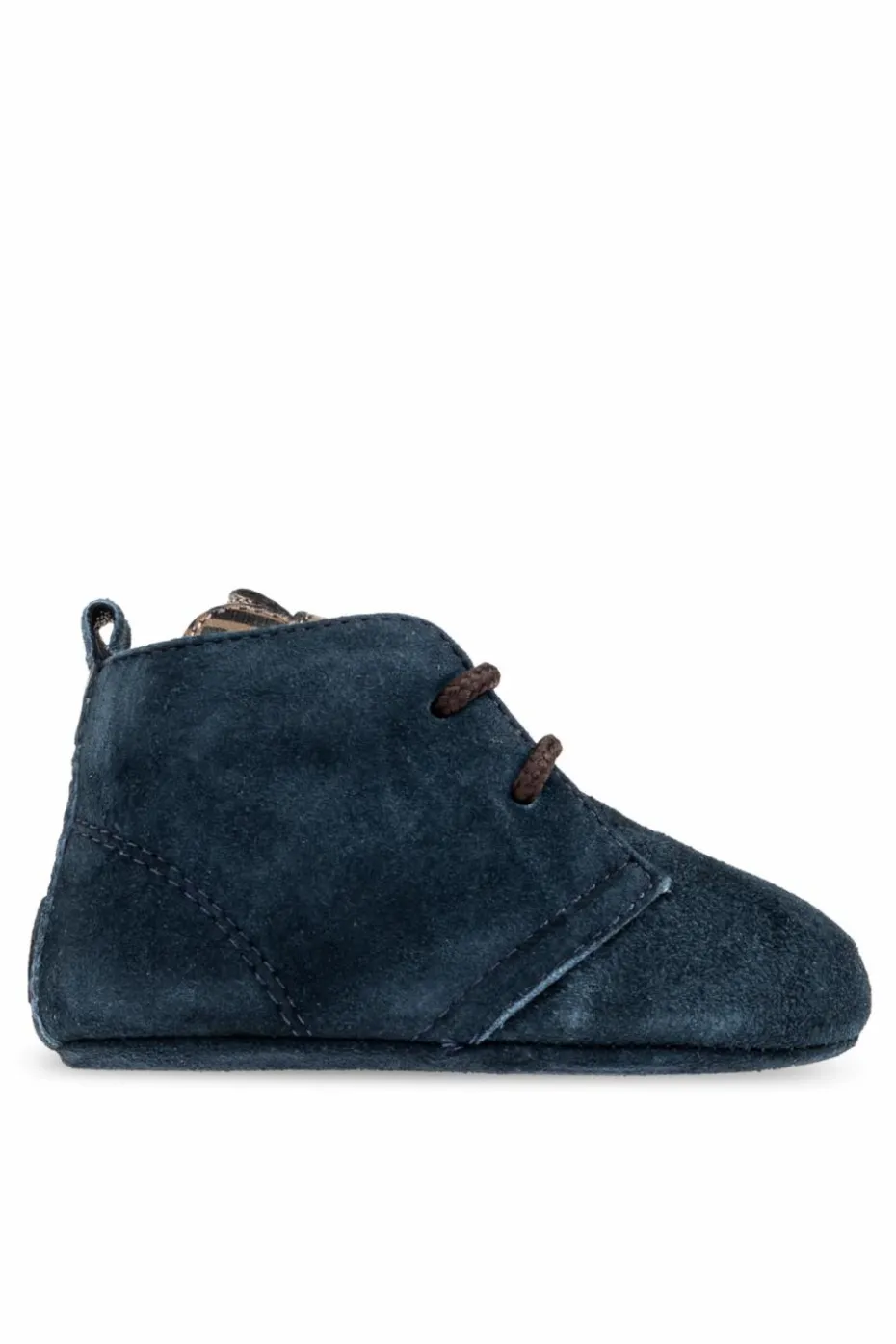 Fendi Kids GRANATOWY Zamszowe buty