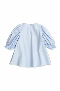 Fendi Kids NIEBIESKI Top z wyszytym logo