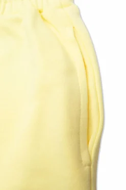 Fendi Kids ŻÓŁTY Szorty z wyszytym logo