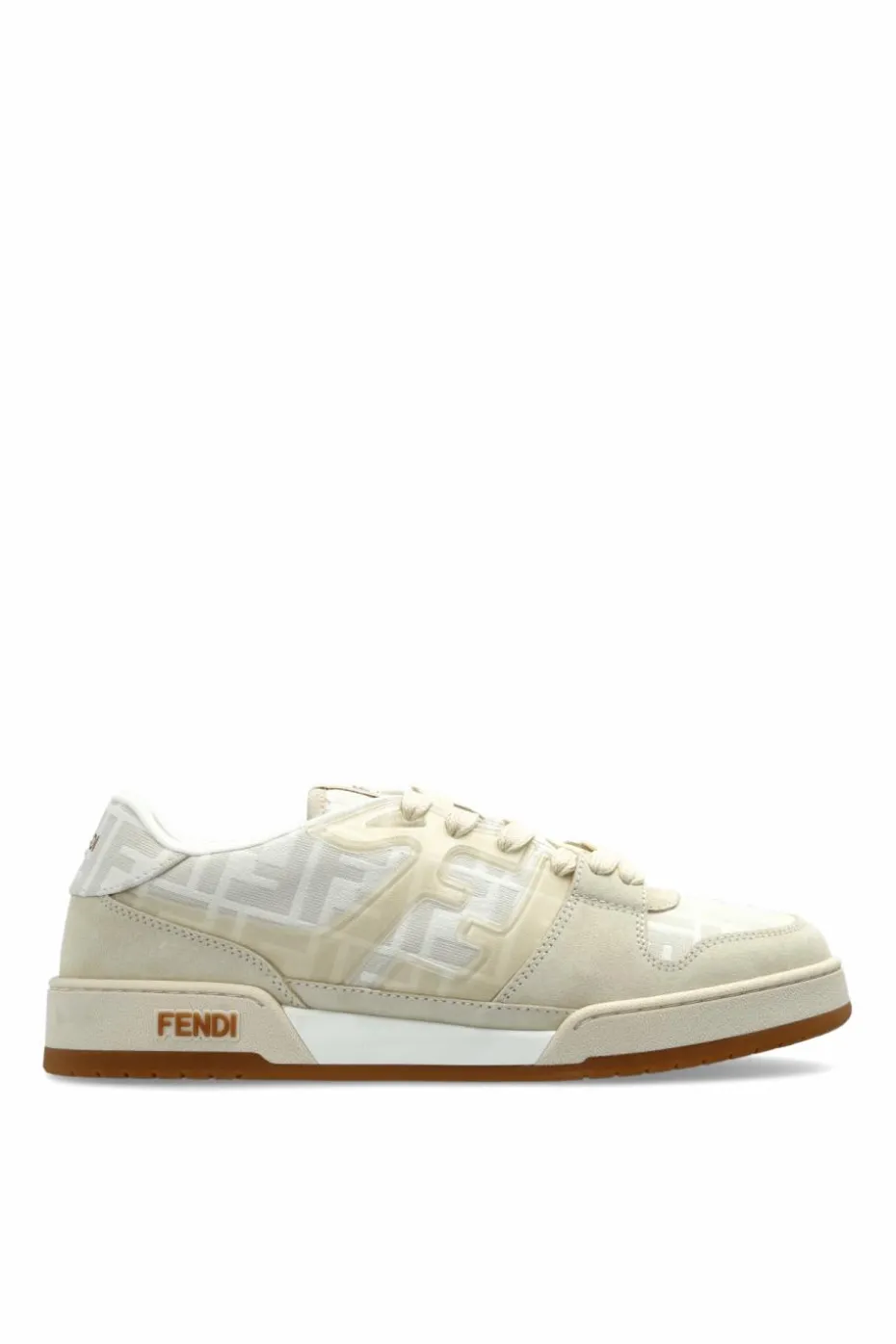 Fendi kremowy Buty sportowe `Fendi Match`